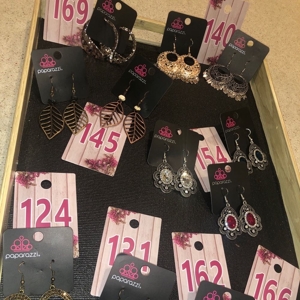 It’s all about the earrings